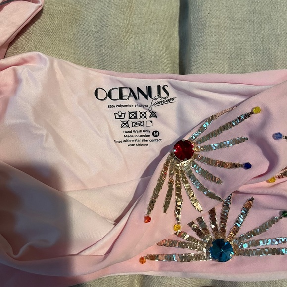 Oceanus Callie Crystal Embellished Set - Picture 5 of 10